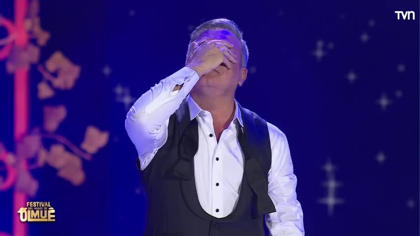 Luis Jara se emociona tras ovación de "El Patagual"