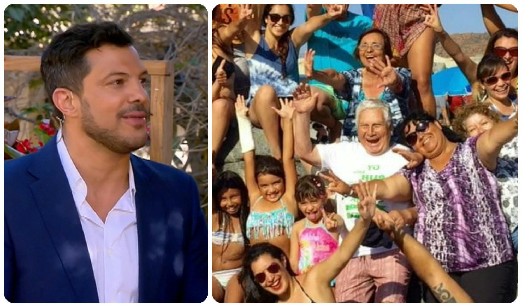 Por la coincidencia de una foto: Simón comparte emotiva historia con familia de Olmué