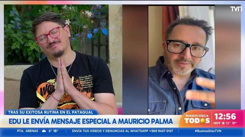 Eduardo Fuentes envía emotivo mensaje a Mauricio Palma: Las cosas vuelven a ponerse en su lugar