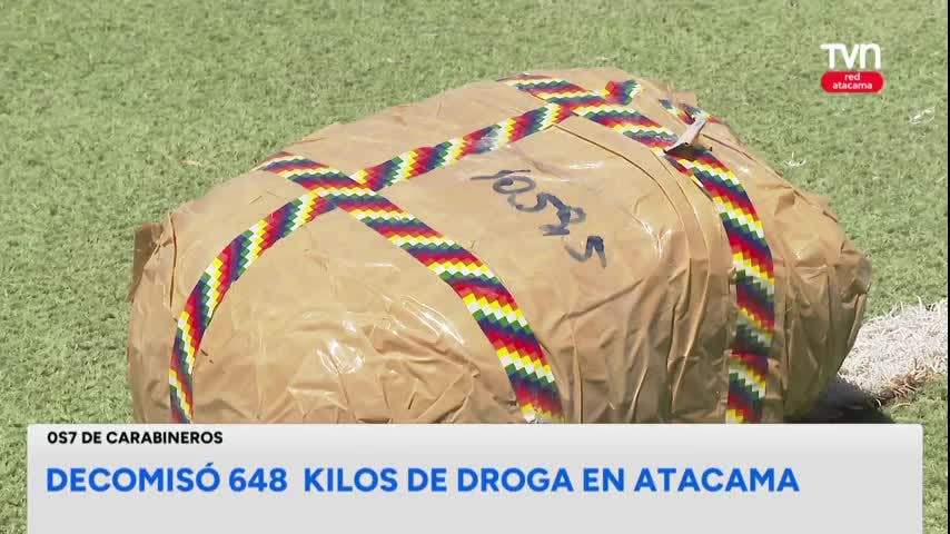 Decomisan más de 640 kilos de drogas