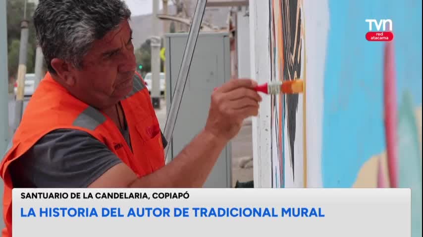 Históricos murales de la Candelaria