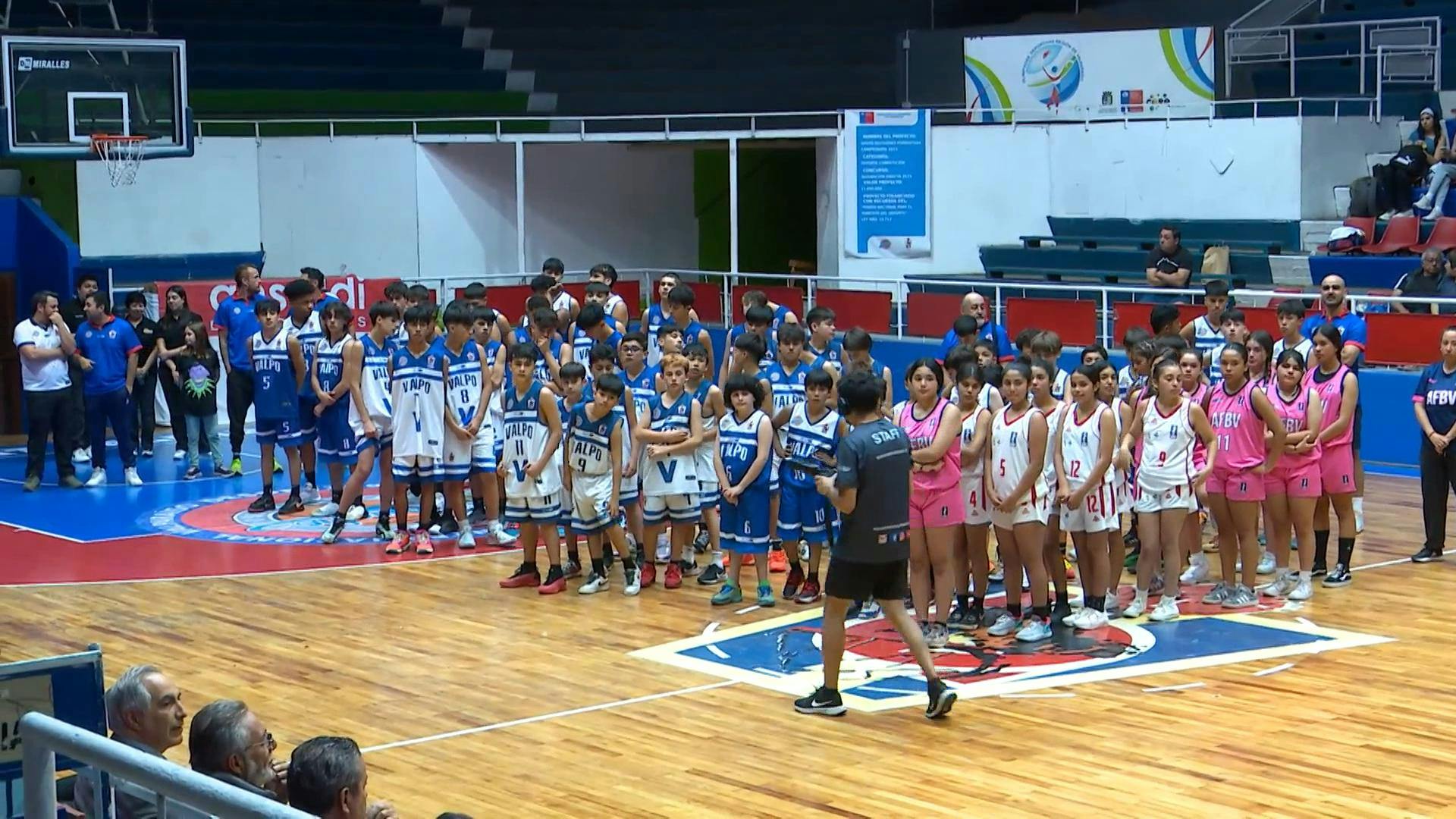 Asociación de básquetbol de Valparaíso realizó el lanzamiento de la copa Pancho 2025