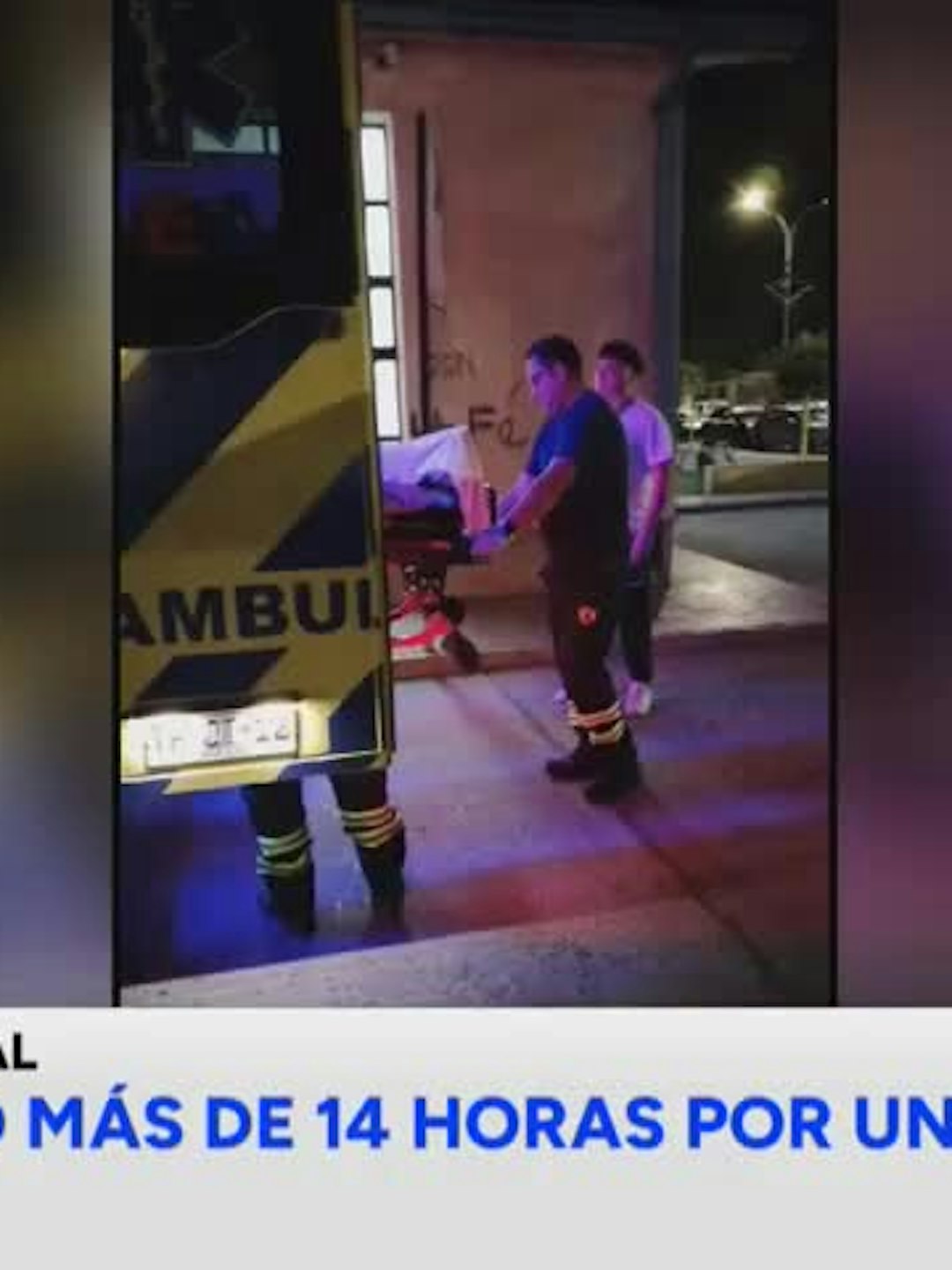 Joven esperó más de 14 horas por un traslado