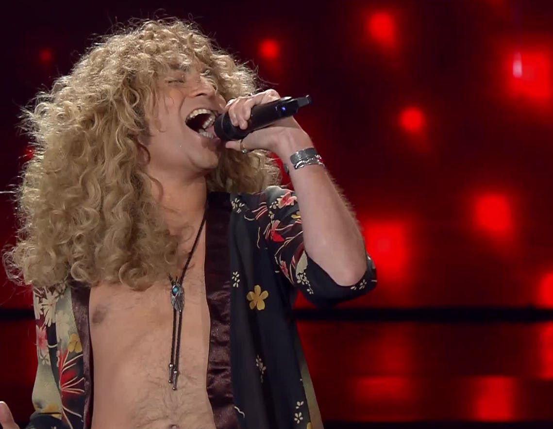 El ícono del rock Robert Plant en Mi Nombre Es