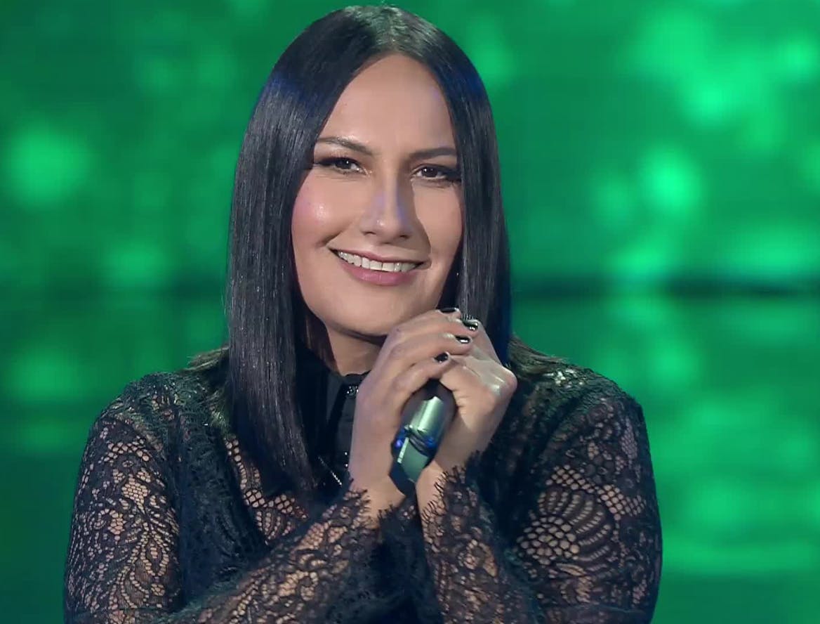 Laura, la estrella del pop italiano en "Mi Nombre Es"