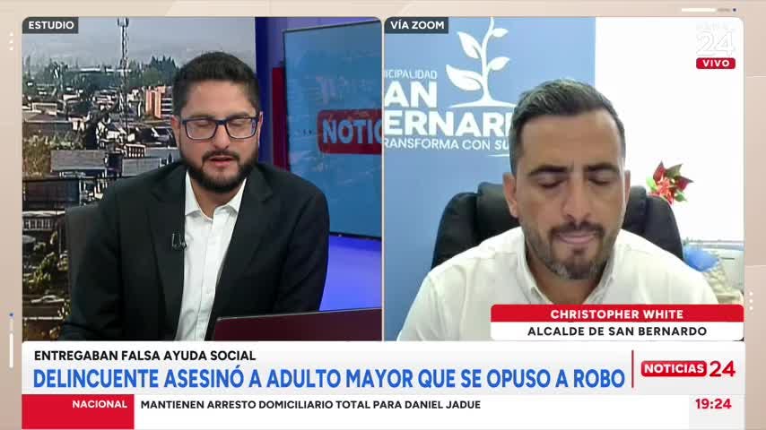  Alcalde de San Bernardo criticó libertad de sujetos con amplio prontuario 