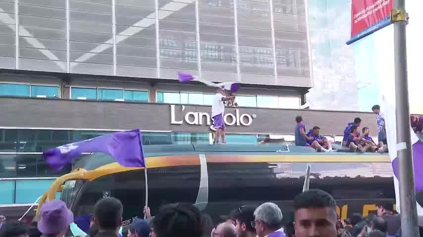 Festejos por ascenso de Deportes Concepción a Primera B