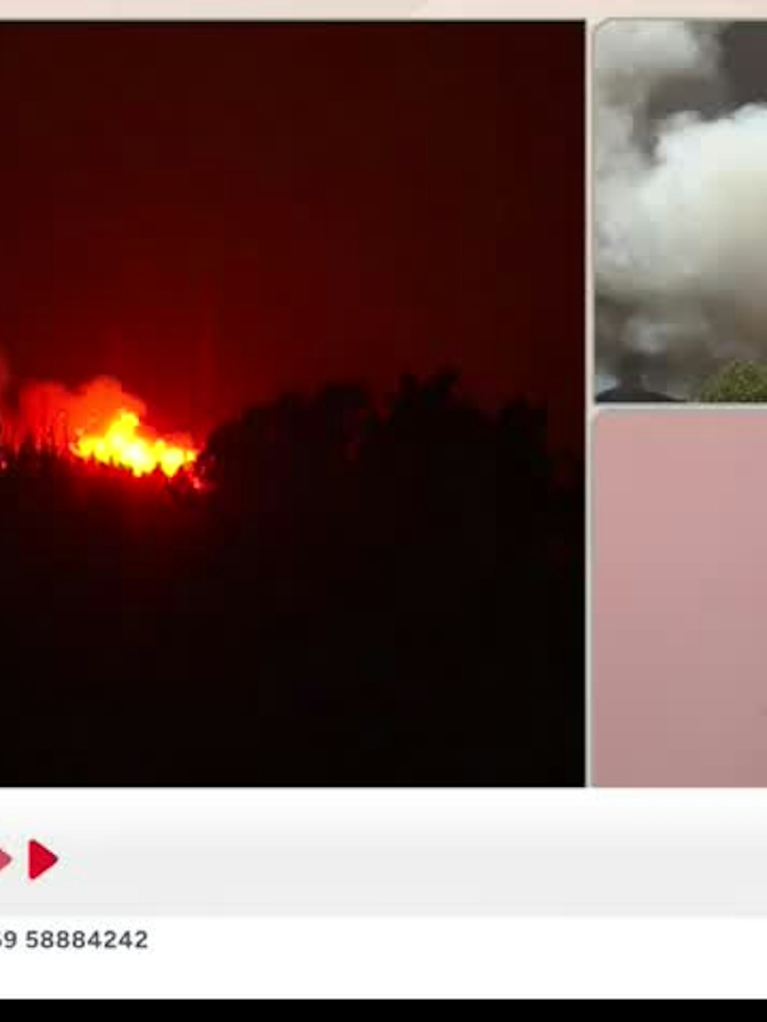 Más de 500 hectáreas en incendio de San Javier