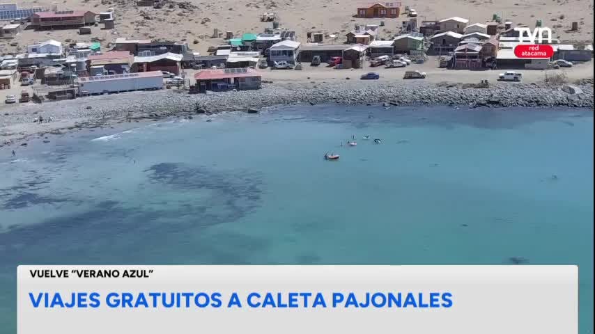 Viajes gratis a Caleta Pajonales