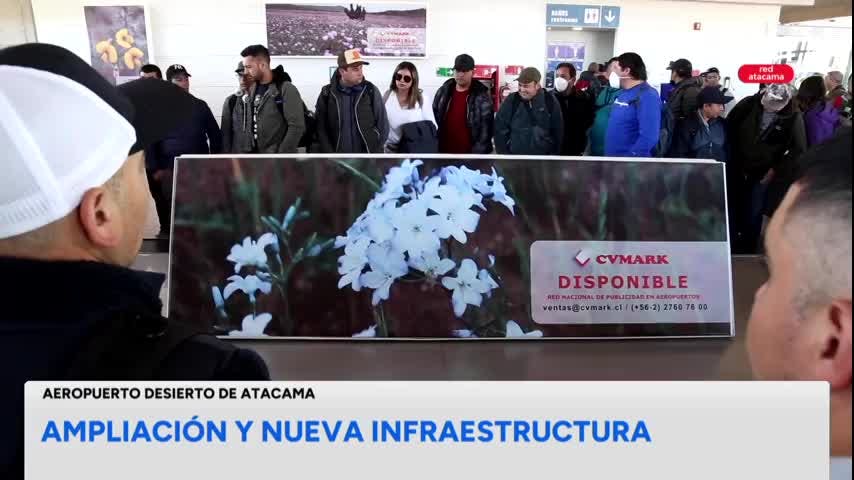 Ampliarán aeropuerto de Atacama