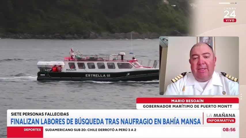 Naufragio en Bahía Mansa: No es comprensible que la asistencia haya sido una menor de edad