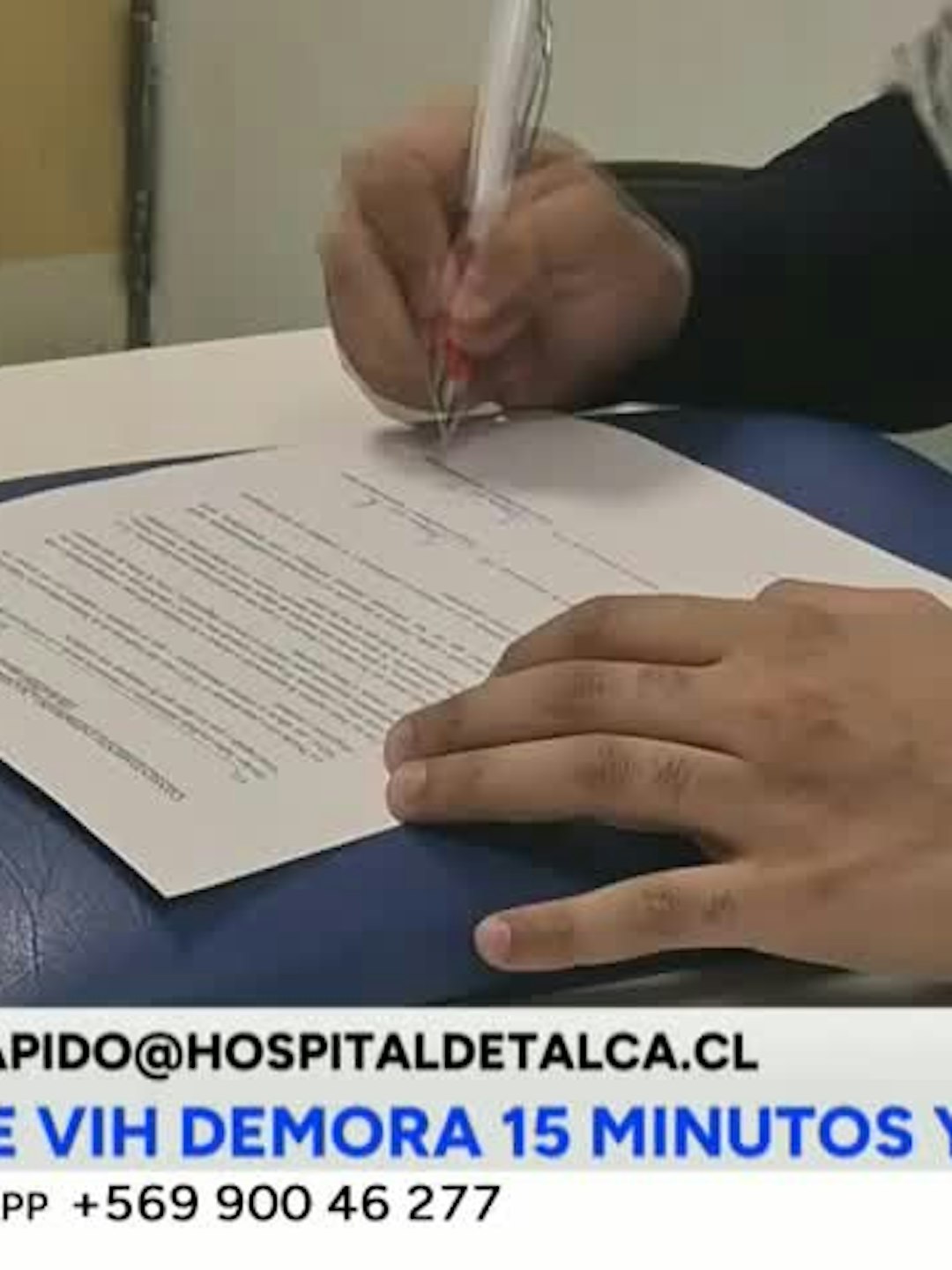 Hospital Regional de Talca ofrece test de VIH gratuito