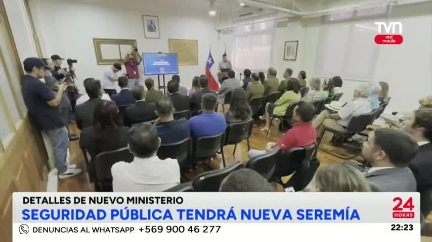 Ministerio de Seguridad Pública en la región