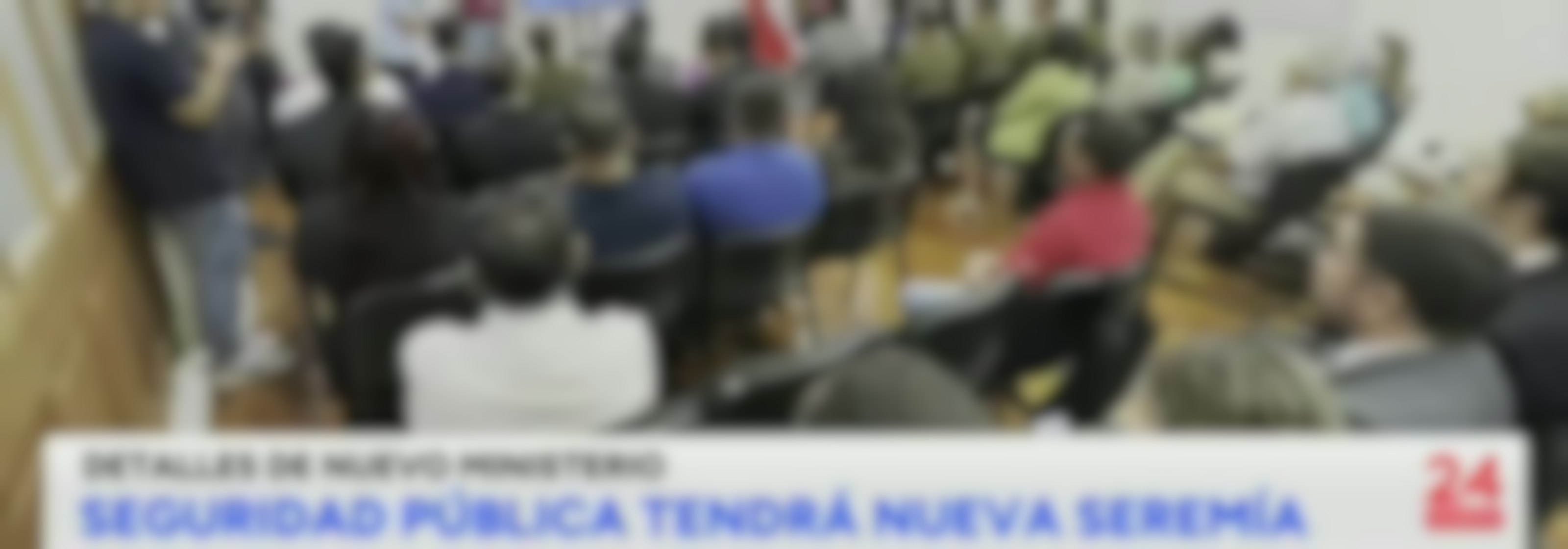 Ministerio de Seguridad Pública en la región