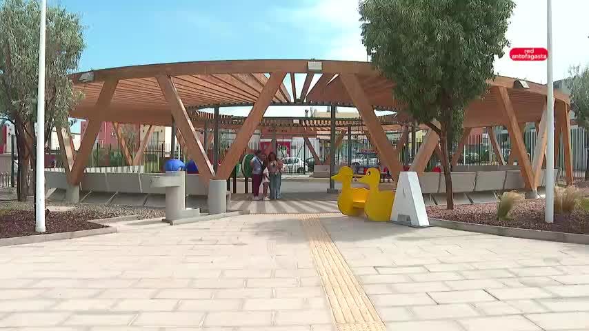 Inauguran el primer parque inclusivo de Antofagasta.