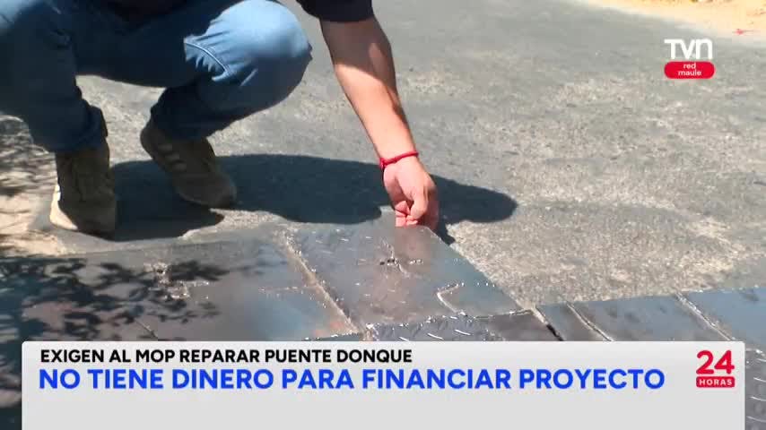MOP no tiene recursos para reparar puente en mal estado 