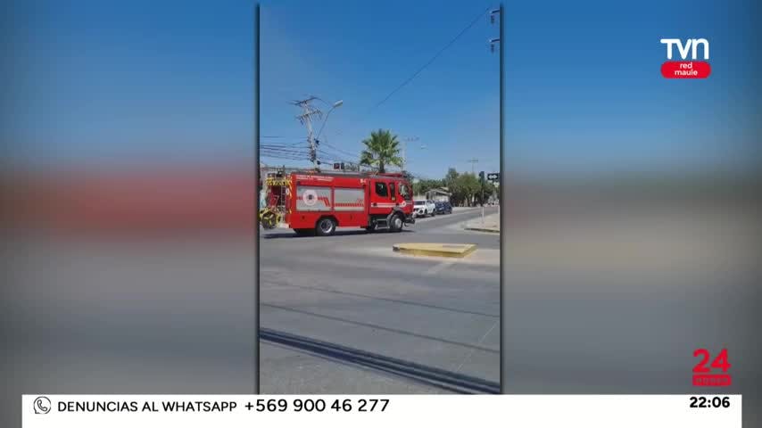 Un fallecido en incendio en Curicó 