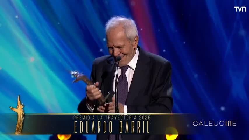 Eduardo Barril recibe el premio a la trayectoria 2025