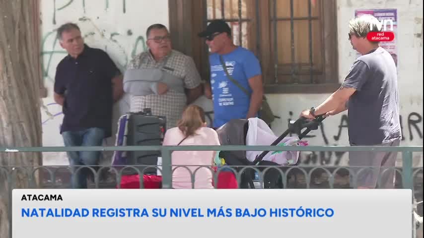 Histórica baja tasa de natalidad en Atacama