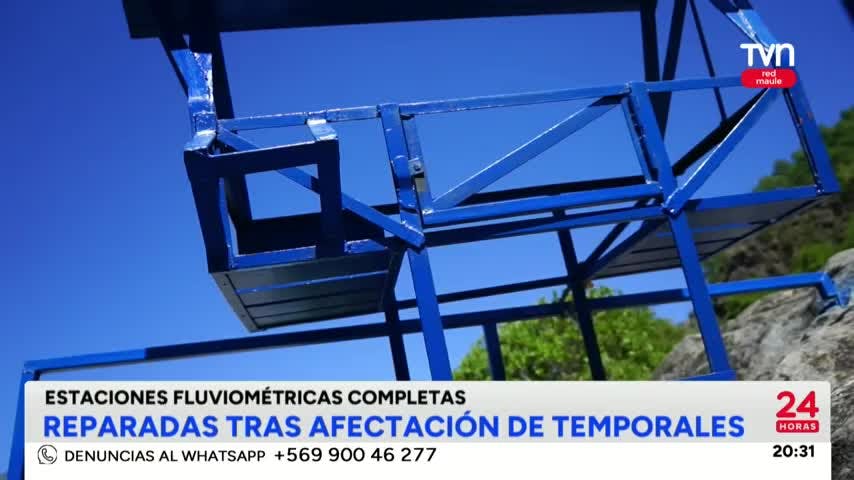 Reparadas 56 estaciones fluviométricas dañadas por temporales