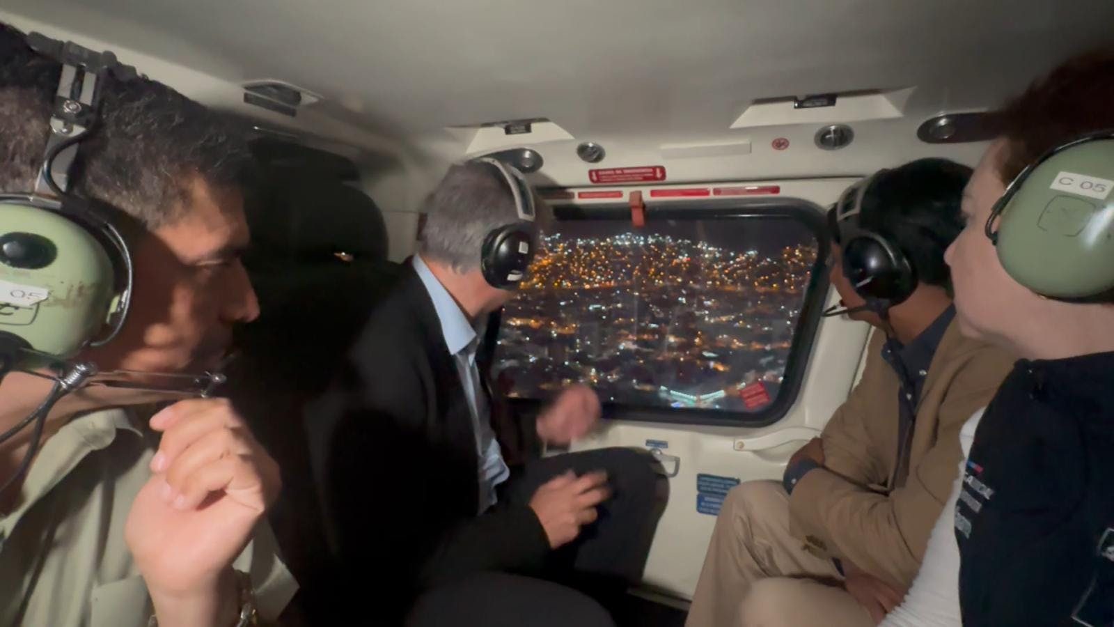 Realizan sobrevuelo policial preventivo en Antofagasta.