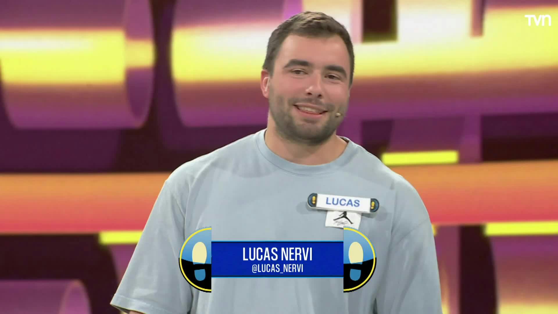 ¡Lucas Nervi es el primer líder de la noche!