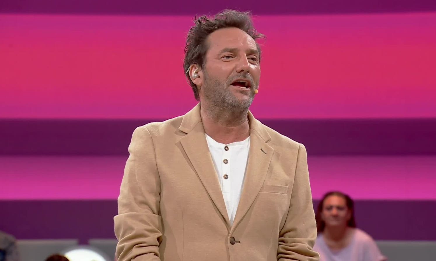 Momento familiar en ¡Ahora Caigo!