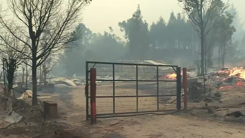 Con memorial por las víctimas Santa Juana conmemora aniversario de Mega Incendio