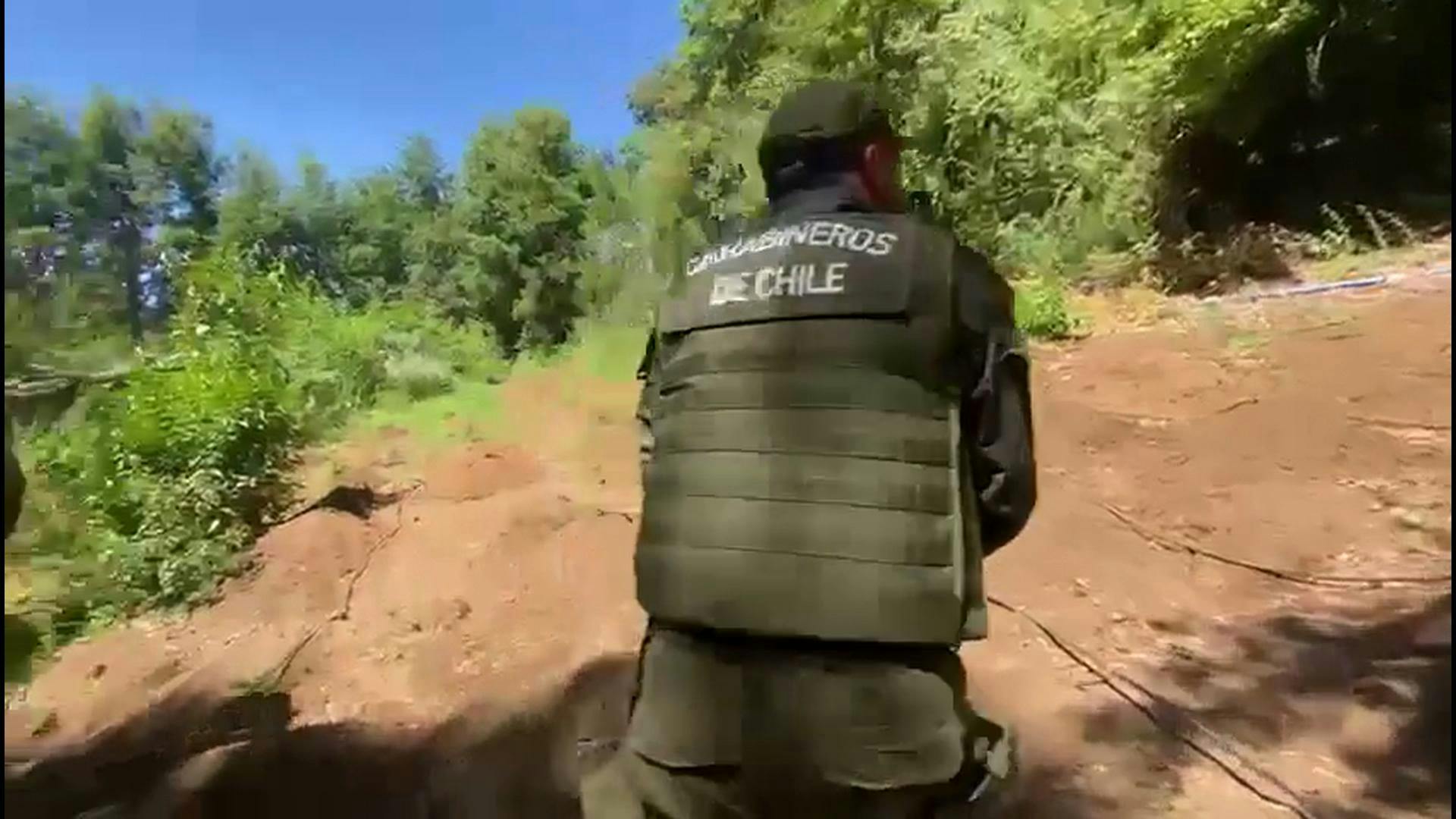 Carabineros caminó 7 horas