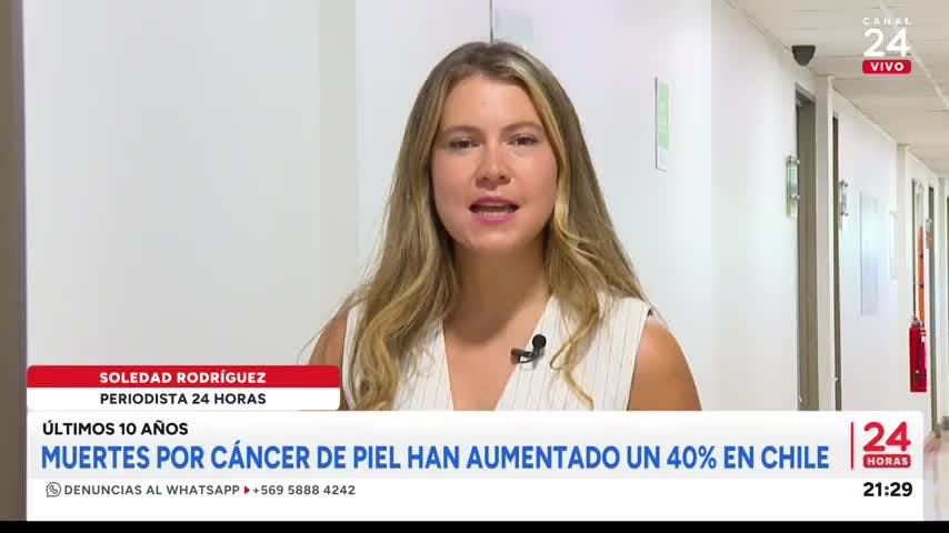 Muertes han aumentado: el cáncer de piel es el tercer tipo más común en Chile