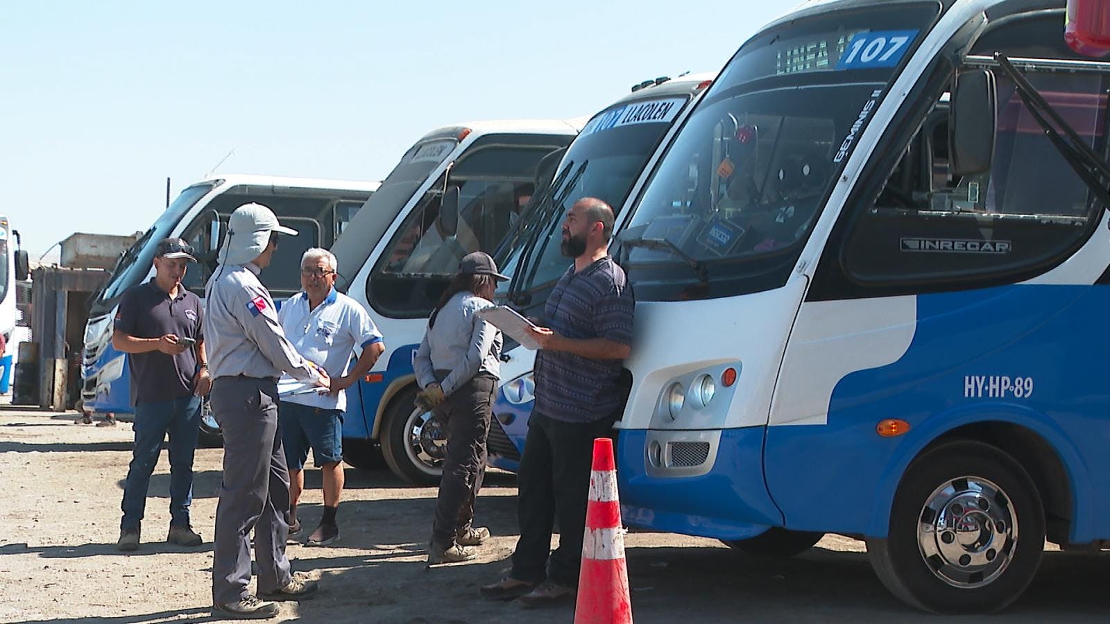 Fiscalización a maquinas del trasnantofagasta