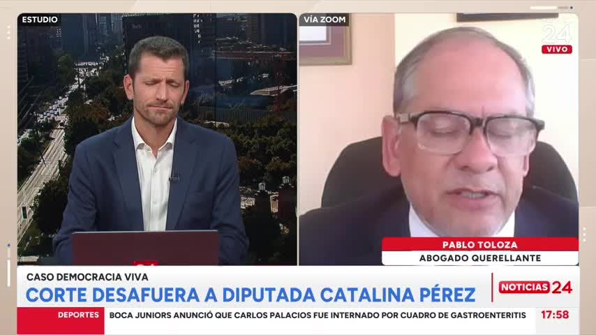 Abogado querellante y desafuero de Catalina Pérez: “No es una equivocación, aquí hubo una maquinación”