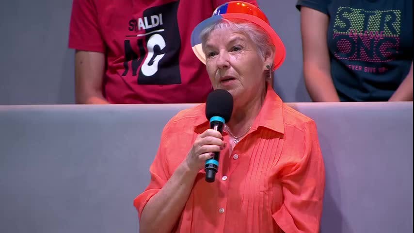 Emotivo momento: mamá envía bello mensaje a participante