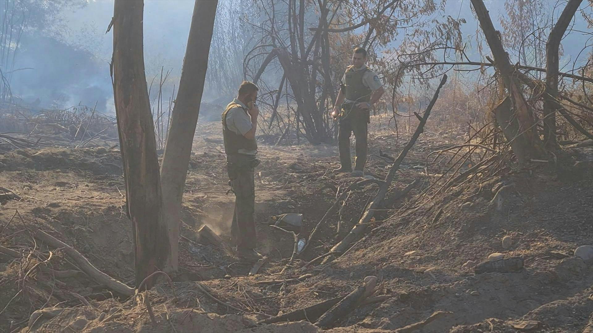 Descubren acelerante en incendio forestal de Linares