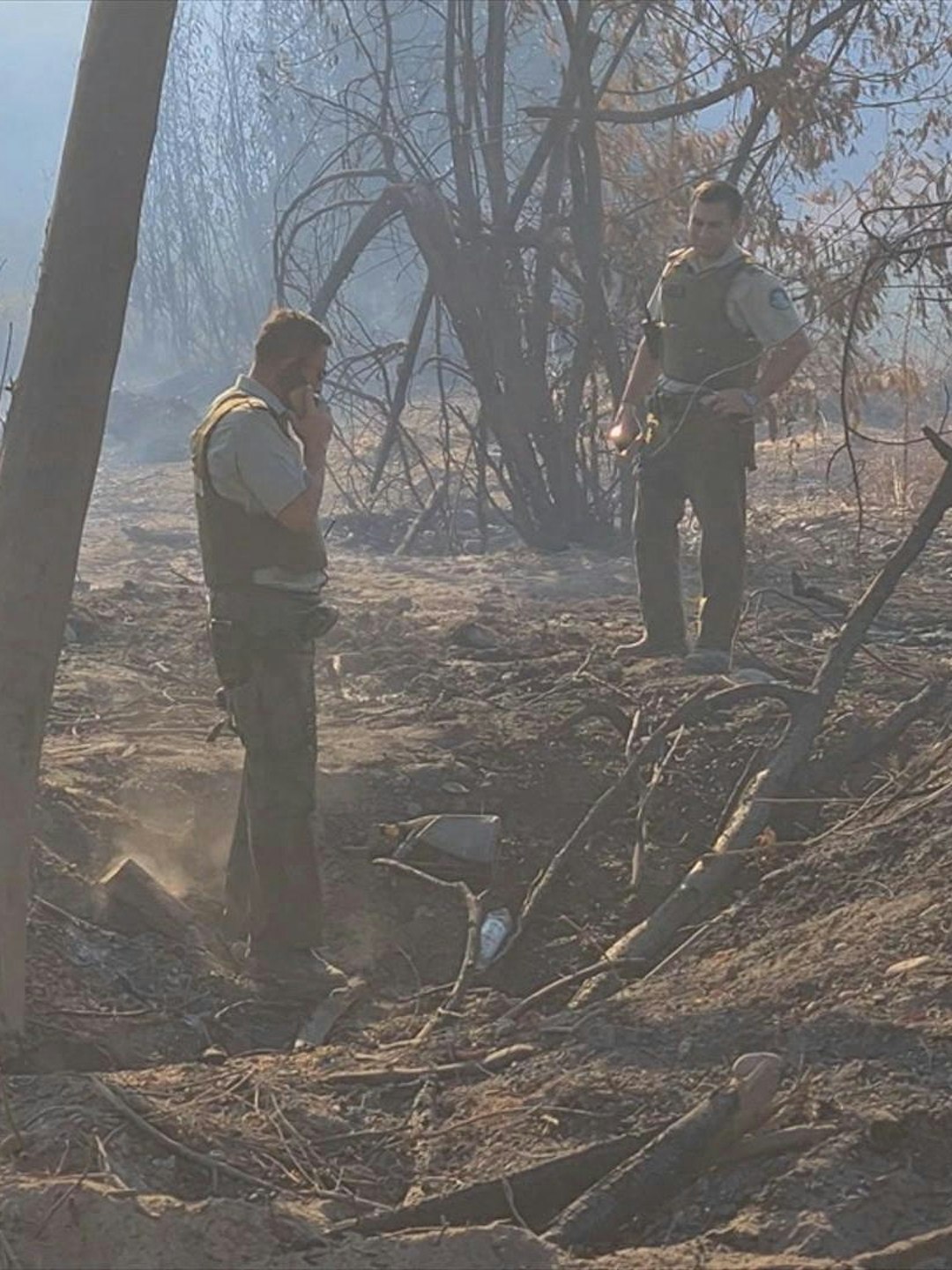 Descubren acelerante en incendio forestal de Linares
