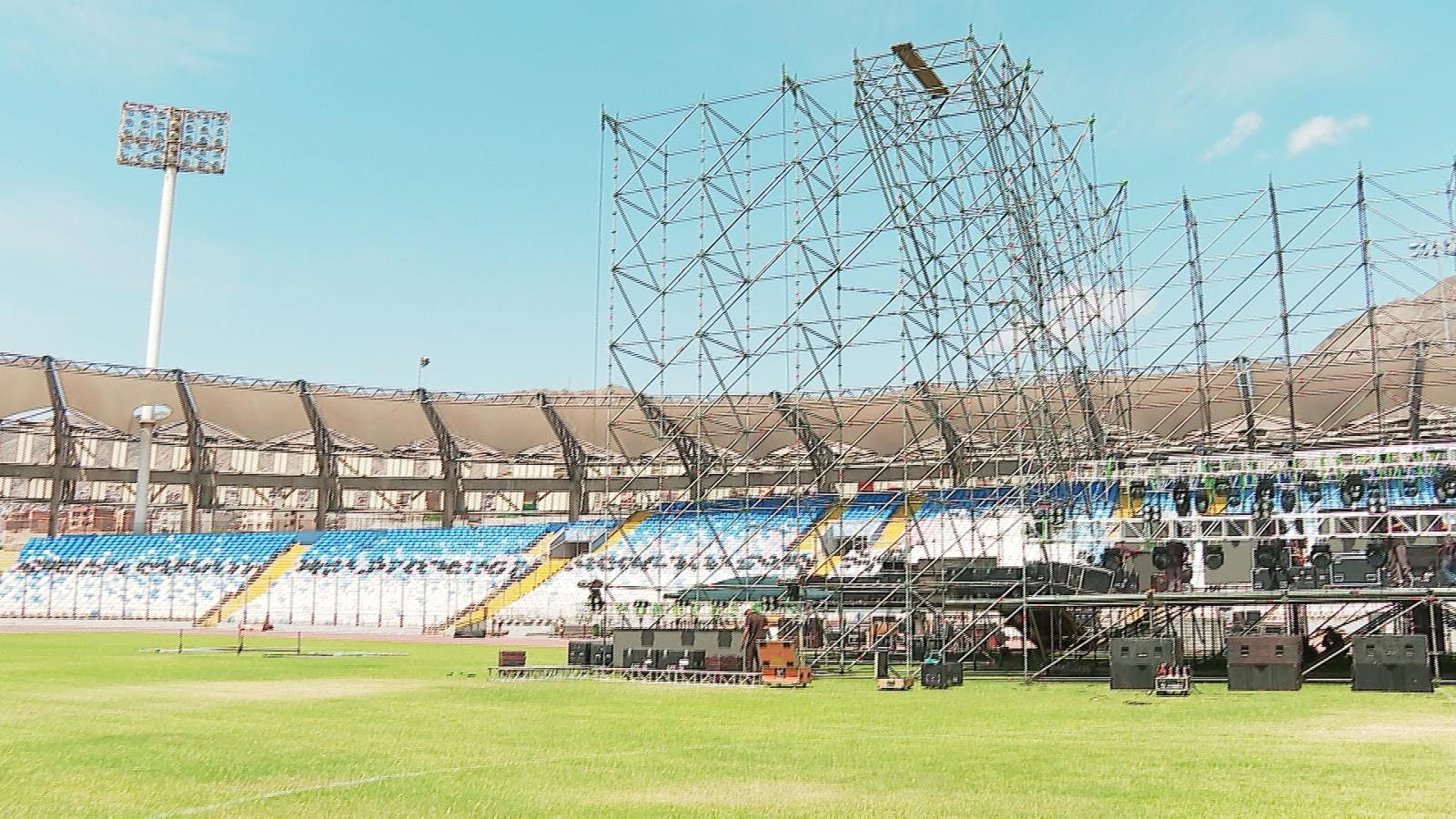 Inspeccionan Estadio para realización del Festival 