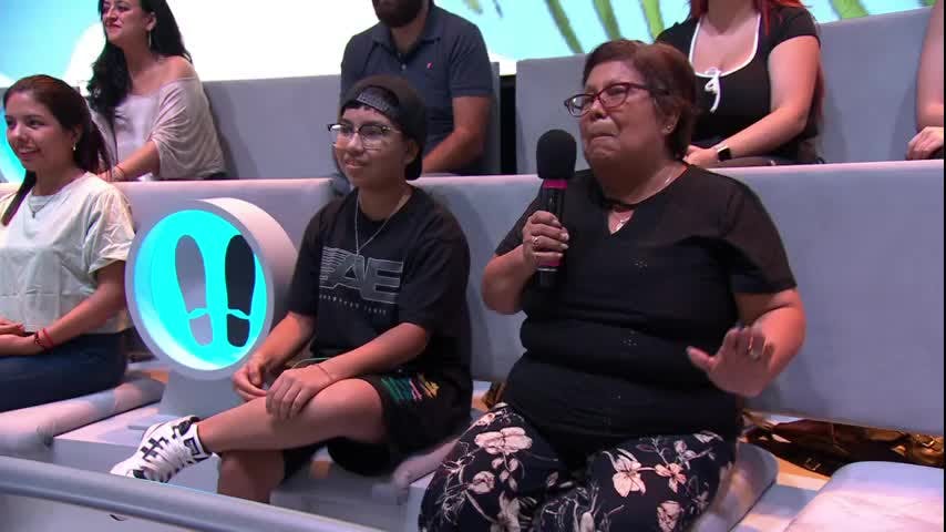 "Nos quedamos pegados": Madre de participante es fanática de "¡Ahora Caigo!"