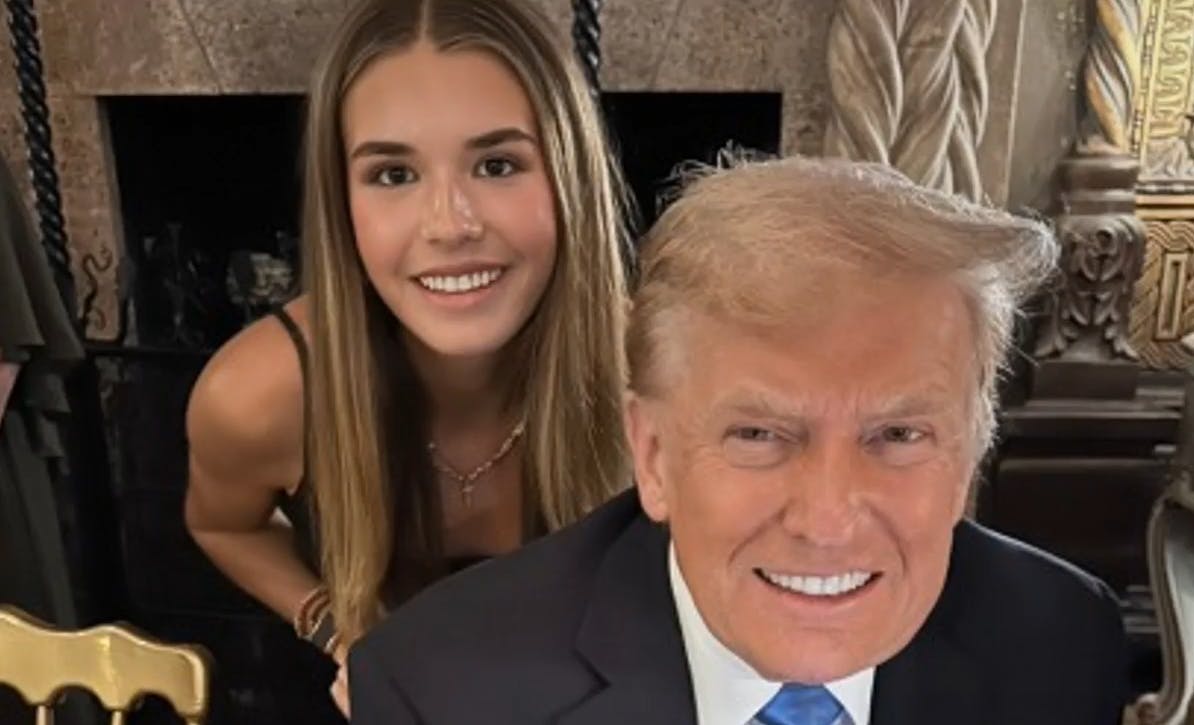 Kai, la nieta influencer de Donald Trump 