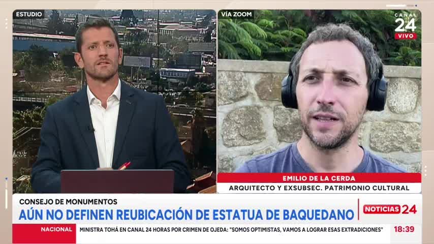 Arquitecto y reubicación de estatua de Baquedano: “Parece más una voluntad del Gobierno para que Baquedano no vuelva a Plaza Italia”