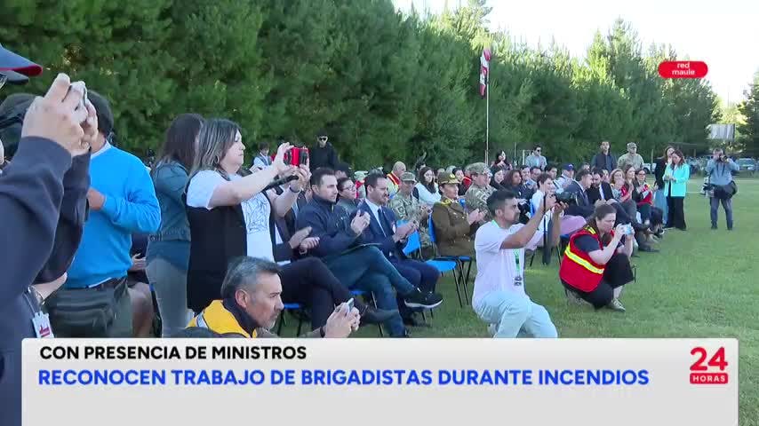 Reconocen trabajo de brigadistas durante incendios