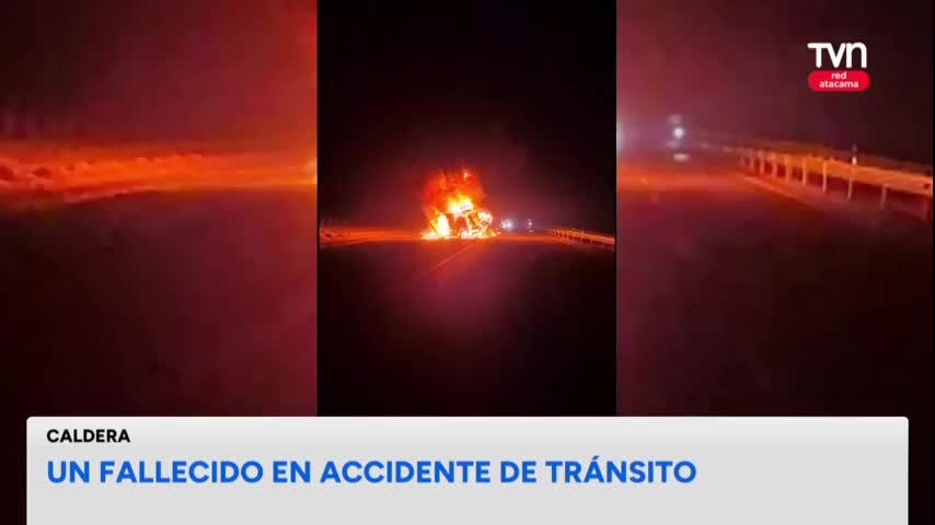 Accidente de tránsito deja una persona fallecida