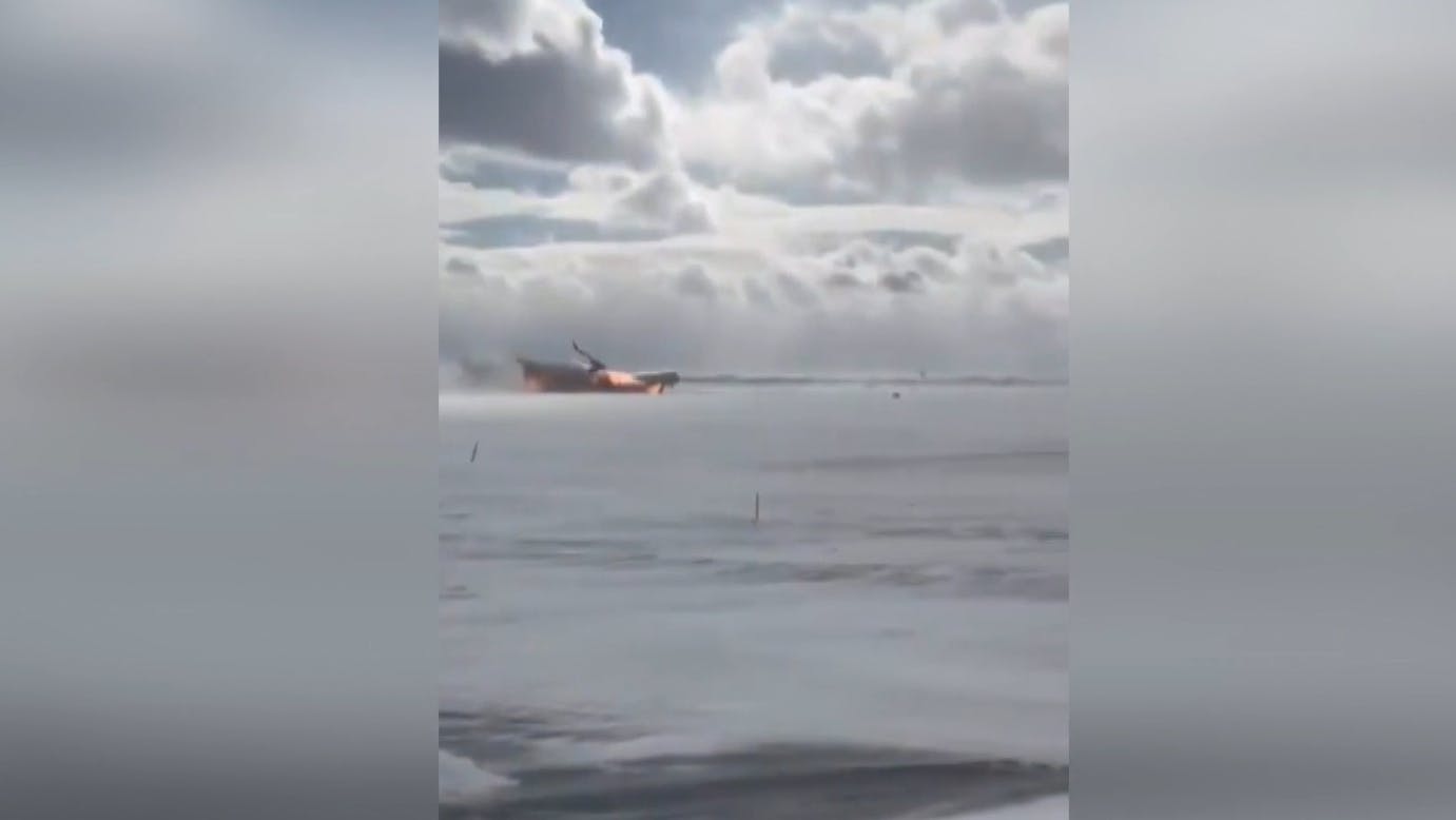 Revelan el momento exacto del accidente aéreo en Canadá 