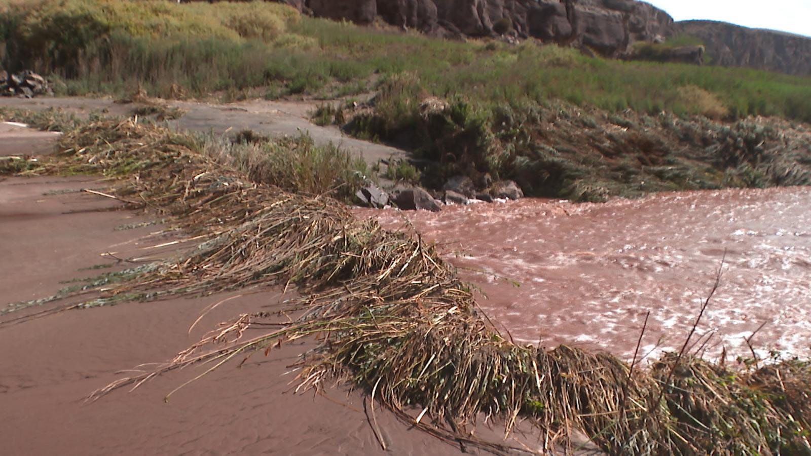 Fuertes precipitaciones en la zona interior produjeron estragos en diferentes puntos