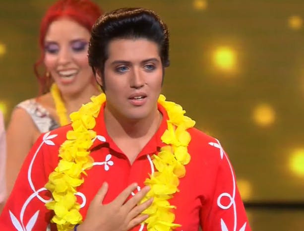 "Se eriza la piel": Luis Jara se rinde ante la emotiva presentación de Elvis Presley
