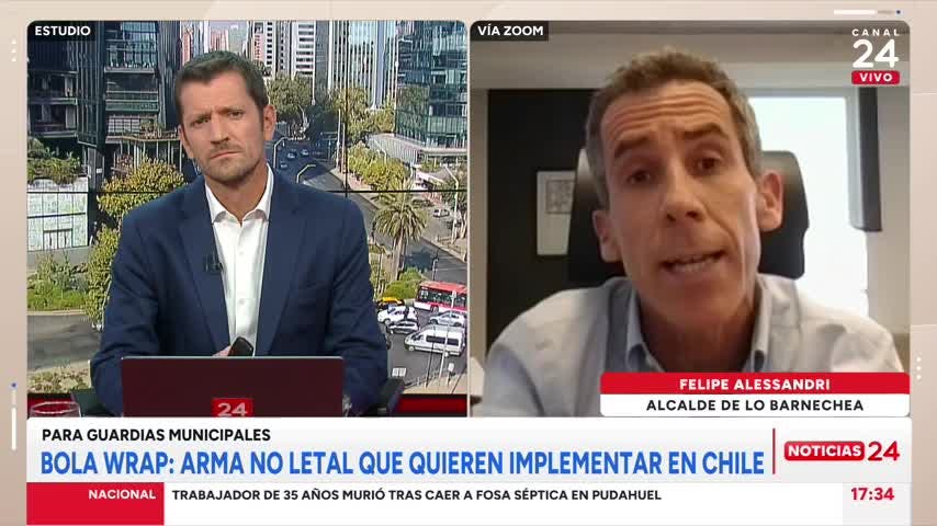 Alcalde Alessandri y pedido de armas no letales para guardias: “No nos quedemos con actitud tímida ante delincuentes armados”