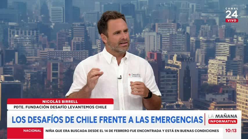 Desafío Levantemos Chile a 15 años del 27F: "Volvamos a la senda de la colaboración"