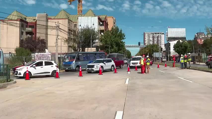 80% avance obras par vial Collao-General Novoa