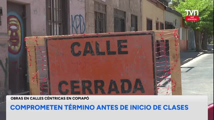 Reparación de calles e inicio del año escolar