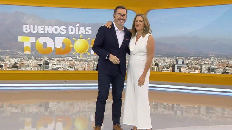 ¡Así fue el inicio del "Buenos Días a Todos" junto a Monse y Edu!