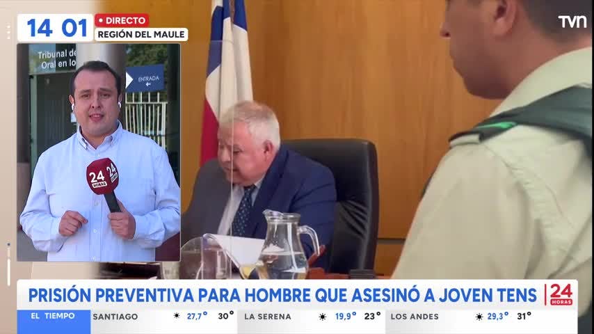 Prisión preventiva para vecino que atacó a joven tens de Talca